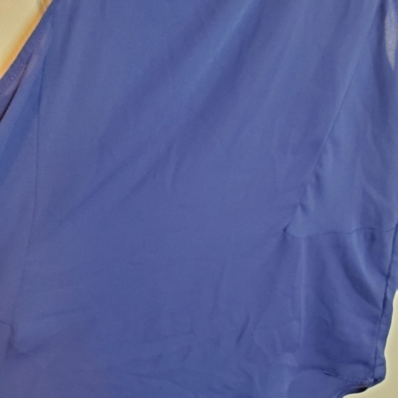 Forever 21 blue flowy style tank top - Picture 4 of 6